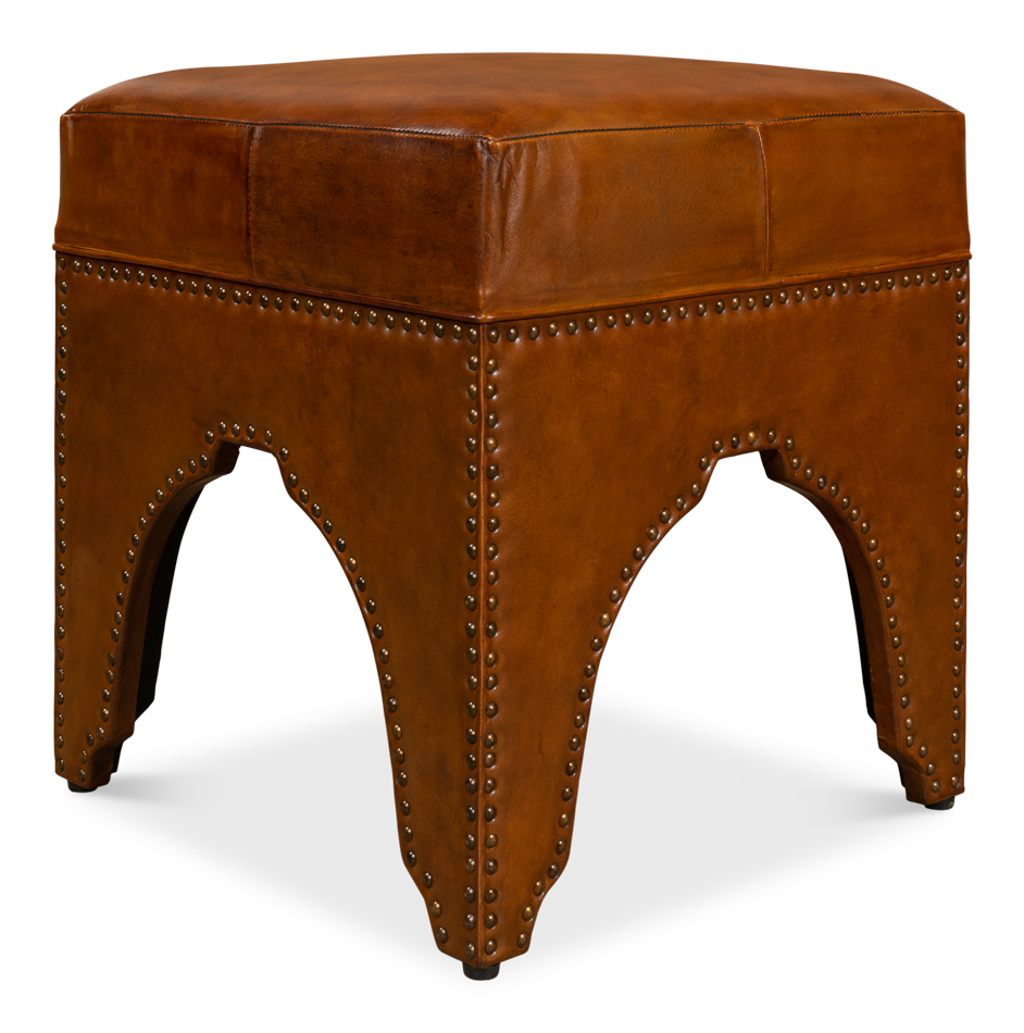 Giuseppe Footstool, Light Brown