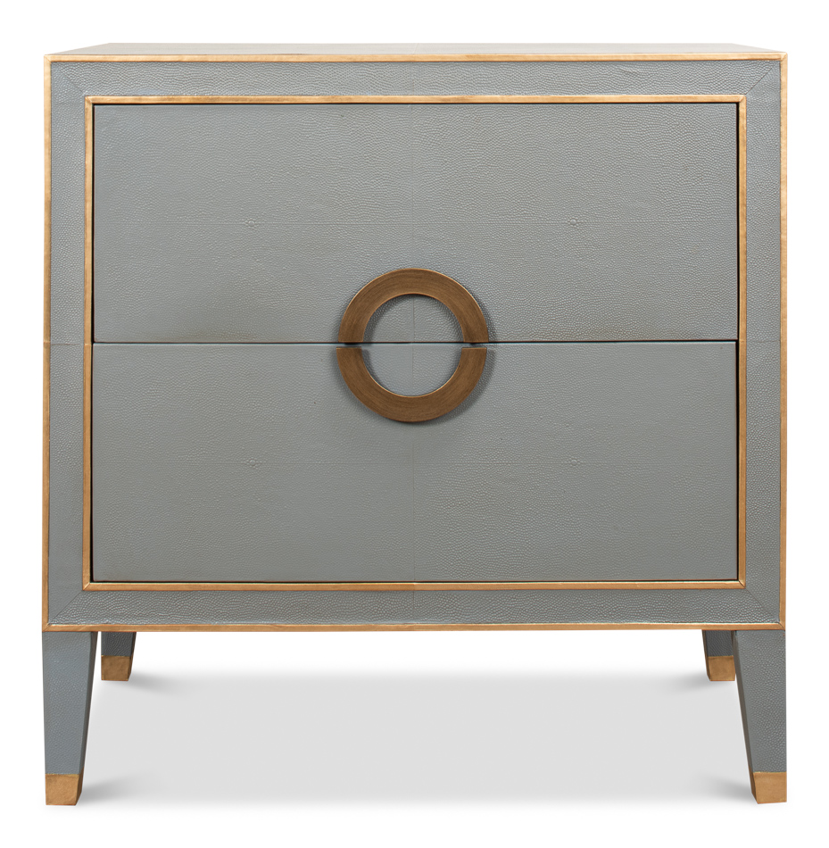 Gabriella Night Stand, Storm Grey