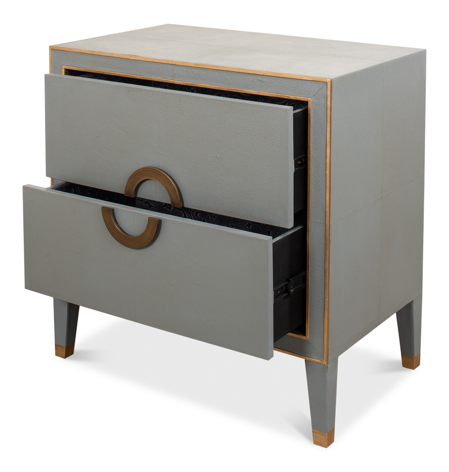 Gabriella Night Stand, Storm Grey