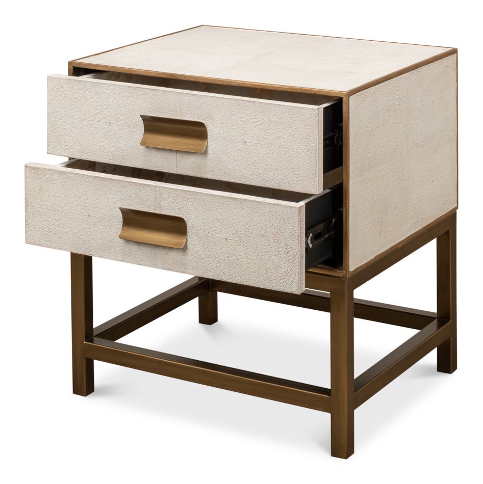 Gideon Shagreen Side Table - Thumbnail 3