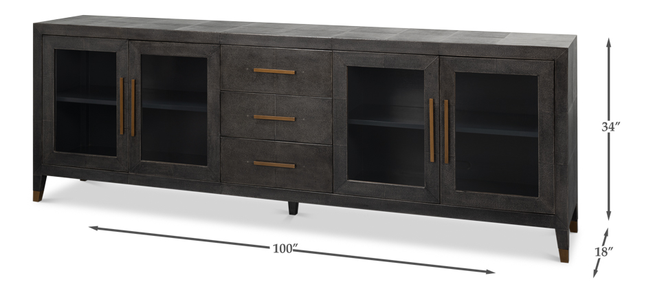 Desmond Sideboard,Shagreen,Antique Grey
